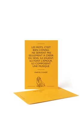 Postal Maryse Condé